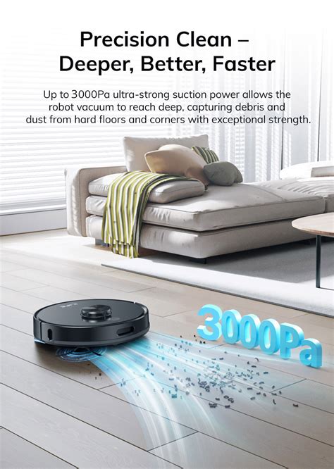 Ilife A Robot Vacuum Cleaner Lidar Navigation Pa Suction In