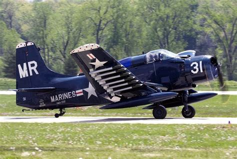 Douglas AD-5 Skyraider | Vintage US Navy Aircraft