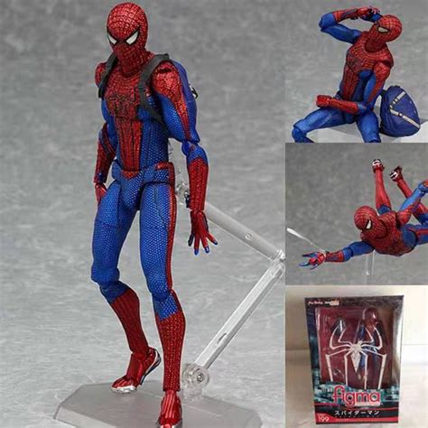 Spiderman Action Figure Marvel X MAN Series Spiderman Bracket Revoltech