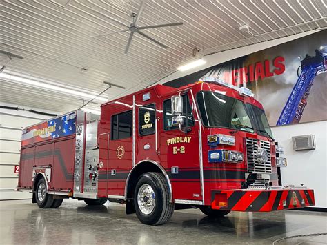 Custom Pumper Findlay Fire Department OH Sutphen Corporation Fire