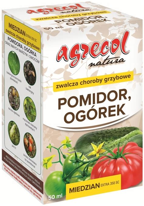 Miedzian Extra 350SC Pomidor Ogórek 50 ml AGRECOL 74471 Cena