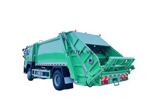 Sinotruck Howo Cbm M Ton Compression Garbage Truck Hydraulic