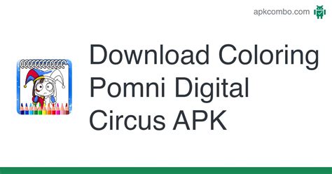 Coloring Pomni Digital Circus Apk Android App Free Download