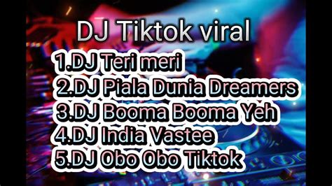 Dj Viral Tiktok Terbaru Dj Remix Full Bass Youtube