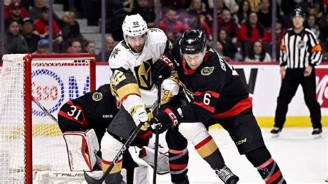 Senators Take Down Golden Knights In Shootout Battlefordsnow