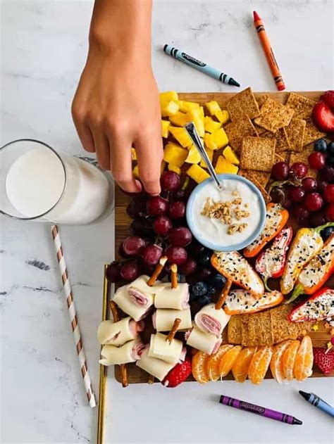 How To Make An Undeniably Dairy Kid Friendly Snack Board Healthy