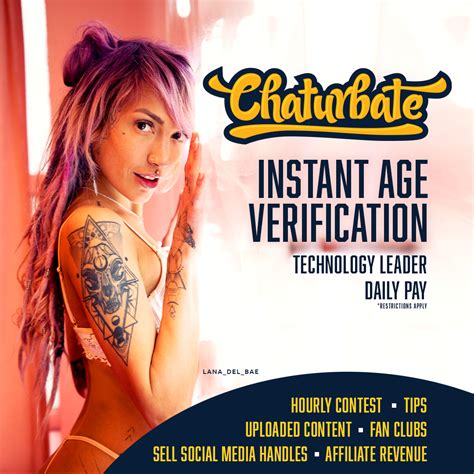 We Are Thrilled To Announce That Chaturbate Is Our Bronze Sponsor At