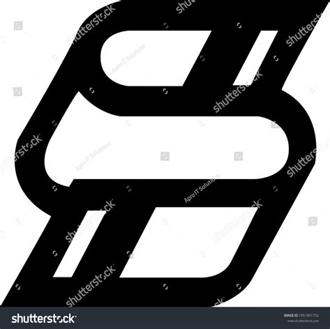 Shape Black White Symbol Stock Vector (Royalty Free) 1951891702 ...