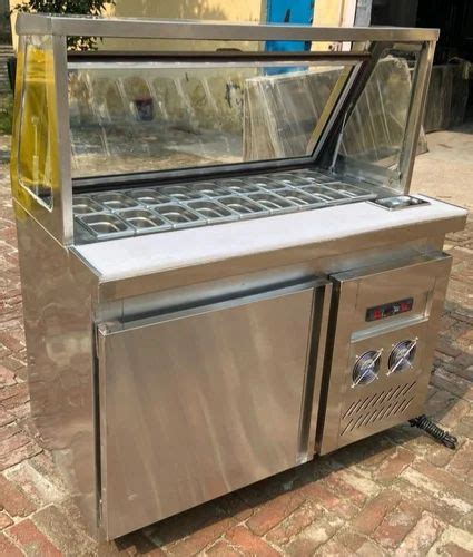 Stainless Steel Subway Salad Counter For Restaurant At Rs 59980 Piece