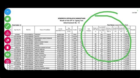 Kvs Junior Secretariat Assistant Safe Score For Final Selection Kvs