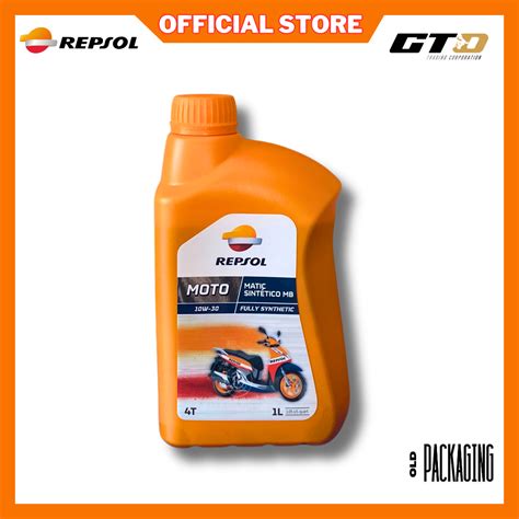 REPSOL SMARTER MATIC Mb 4T 10W30 1L Shopee Philippines