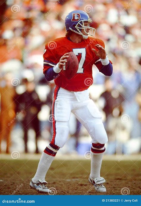 John Elway Denver Broncos Editorial Photo - Image: 21383221