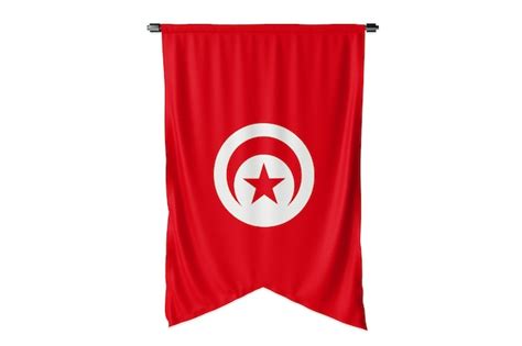 Premium Photo Tunisia National Flag Isolated 3d White Background