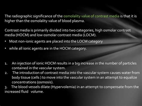 Contrast Media And Reaction Ppt