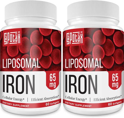 Amazon Liposomal Fe Iron Supplement For Women Mg Iron