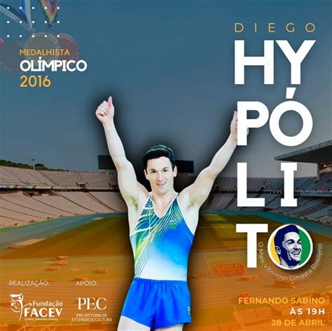 Facev UFV abre inscrições para palestra medalhista olímpico Diego