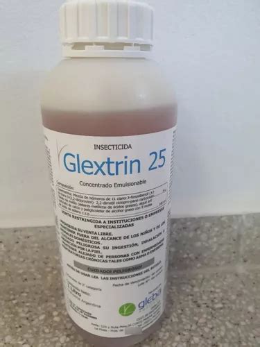 Cipermetrina X Litro Glextrin Control De Insectos Urbanos En Venta