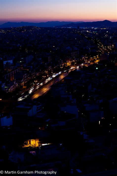 Athens sunset Skyline – Martin Garnham Photo Tours