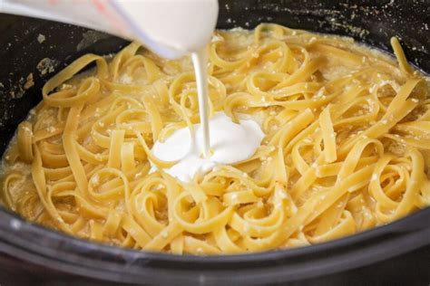 Crock Pot Chicken Alfredo Easy Make Ahead Meal Lil Luna