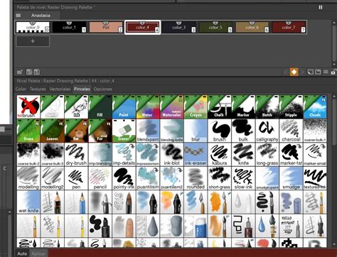 Paleta De Colores En OpenToonz Tutoriales OpenToonz