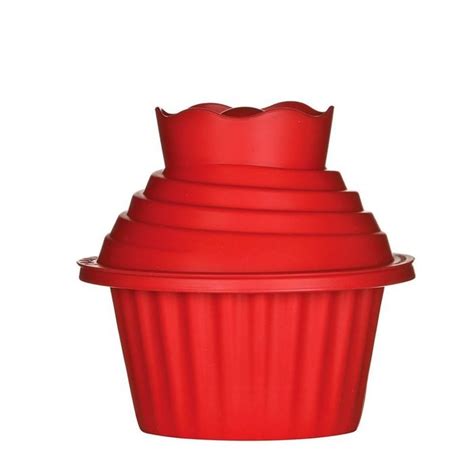 Generic Silicone Jumbo Giant Big Top Birthday Cupcake Cup Cake Mould