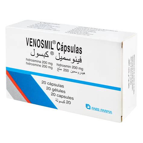 Venosmil 200 Mg 20 Capsulas Farmaprime