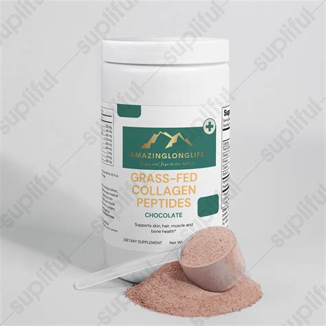 Grass Fed Collagen Peptides Powder Chocolate Healthcare Products