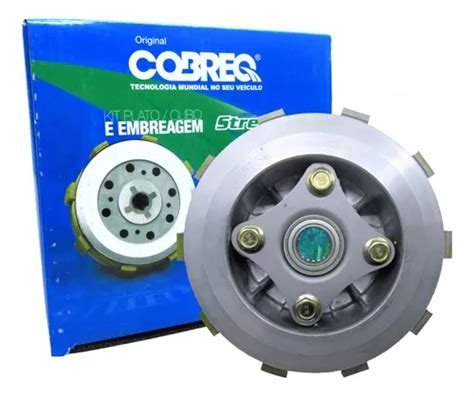 Kit Embreagem Completo Cbx 250 Twister 2008 Original Cobreq Escorrega