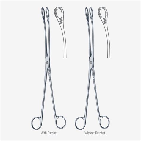 Kelly Uterine Polypus Forceps Delicate Tissue Forceps