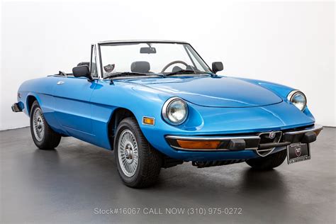 Alfa Romeo Spider Veloce Beverly Hills Car Club