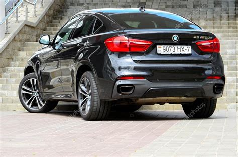 BMW X6 M50d at the test drive – Stock Editorial Photo © volhanna #78342020