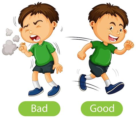 Good And Bad Clipart