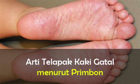 Arti Telapak Kaki Gatal Menurut Primbon Jawa Dan Islam Primbon Kedutan