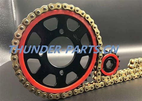 Motorcycle Sprocket Chain Gear Kit Wheel Set For YAMAHA Suzuki Bajaj