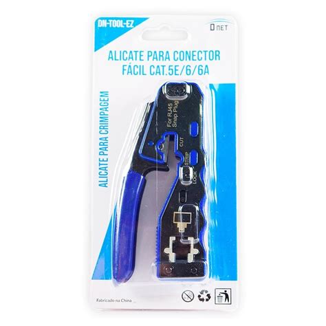 Alicate Crimpar Rj D Net Cat Cat Conector Passagem