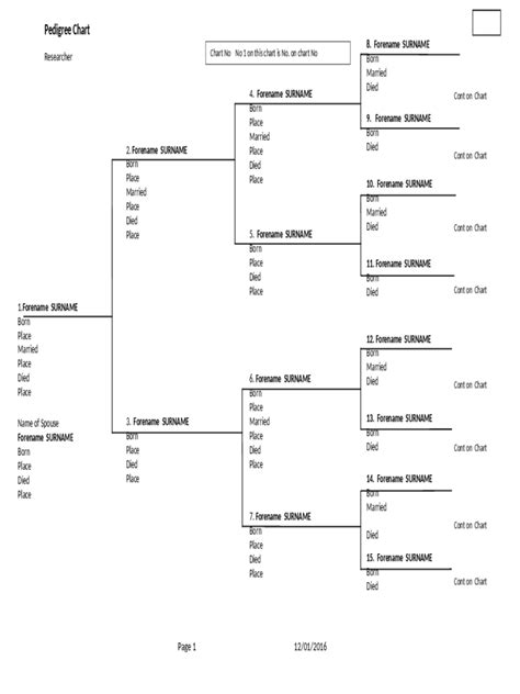 Pedigree Chart 4 Free Templates In Pdf Word Excel Download