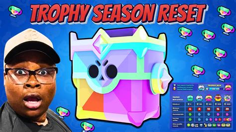 Huge Brawl Stars Trophy Season Rework New Tiers Rewards Trophy Box