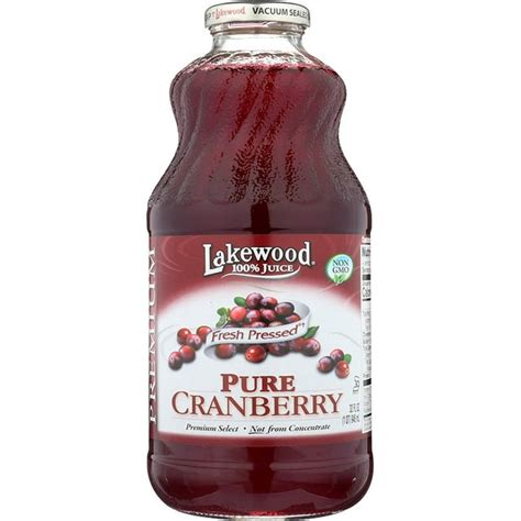 Lakewood Pure Cranberry Juice 32 Oz