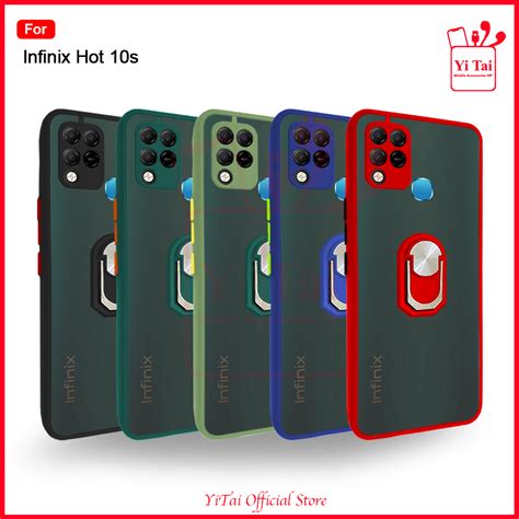 Yitai Yc Case Matte Ring Infinix Hot Note Lite S