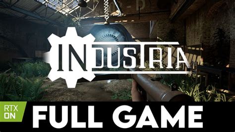 INDUSTRIA FULL GAME ENDING Gameplay Walkthrough 4K PC ULTRA RTX