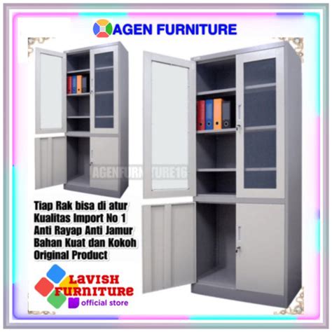 Jual Lemari Arsip Filing Cabinet Besi Pintu Sap La Produk Import