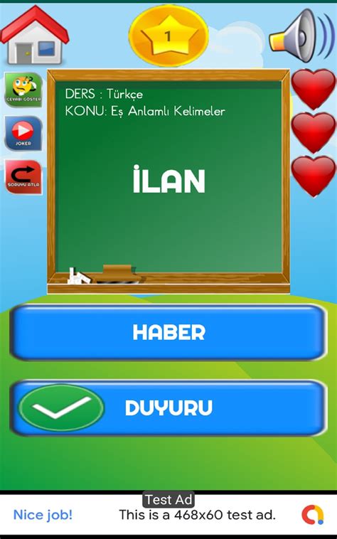 Eş Anlamlı Kelimeler Oyunu for Android Download