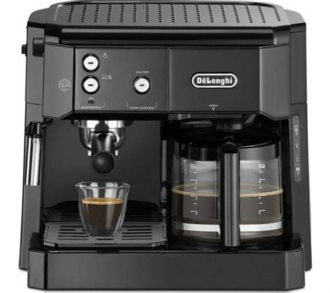 Delonghi Bco B Combi Espresso And Filter Coffee Maker Black For