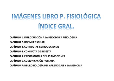 Imagenes Libro Psicolog A Fisiol Gica Uned Cap Tulo