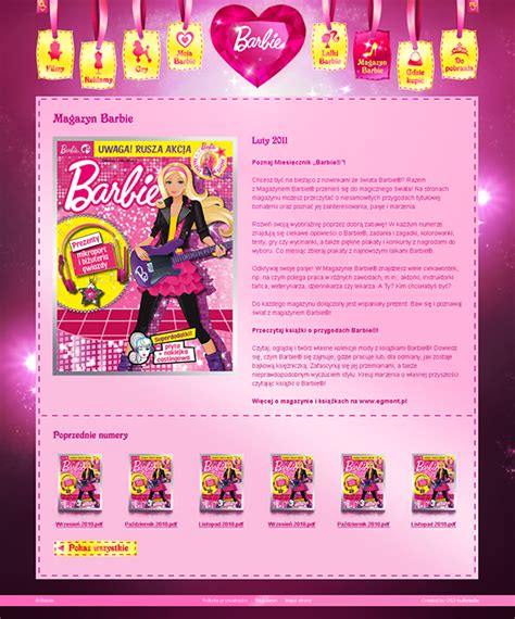 Barbie official website :: Behance