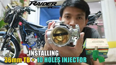 Installing Mm Tb S M Holes Injector Sgp Raider Fi