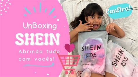 UnBoxing Comprinhas Da Shein Abrindo Minhas Comprinhas Da Shein