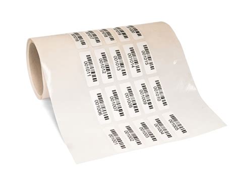 Barcode Asset Labels (30mm x 10mm) | Appliance Testing Supplies