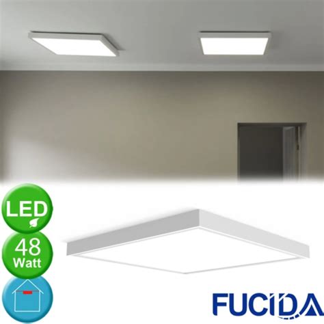 Panou Led Aplicat W Lm K X Mm Fucida Installed Ro