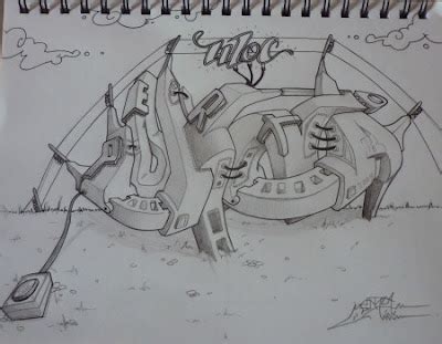 Graffiti Blog: Graffiti 3d sketches art